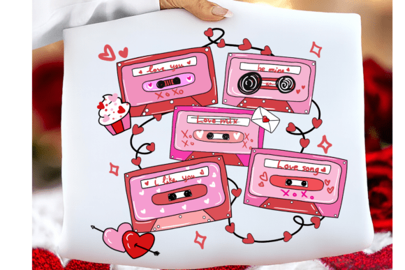 Download Valentine Cassette PNG, Love Mix Tape - Cassette png Collection